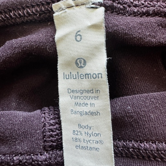 lululemon athletica Women's Leggings - Red, Purple, Gray - Picture 12 of 15